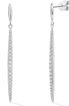 Hearts On Fire Classic Diamond Stiletto Drop Earrings In Gold