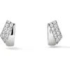 Hearts On Fire Inside Out Diamond Flip Huggie Hoop Earrings