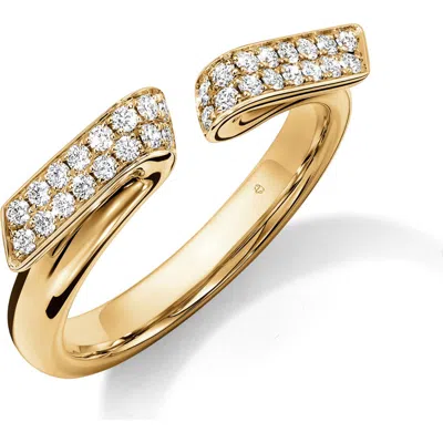 Hearts On Fire Inside Out Diamond Flip Open Ring