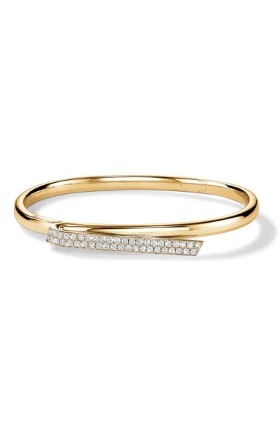 Hearts On Fire Inside Out Spiral Diamond Flip Bangle