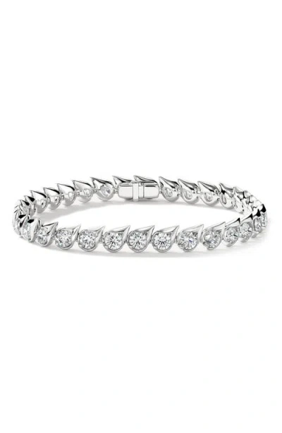 Hearts On Fire Lu Droplet Bracelet In White Gold
