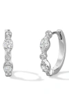 Hearts On Fire Regal Diamond Hoop Earrings