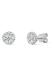 Hearts On Fire Tessa Circle Stud Earrings In Gold