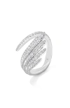 Hearts On Fire Vela Cocktail Ring In White Gold/diamond
