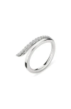Hearts On Fire Vela French Cut Diamond Ring In White Gold