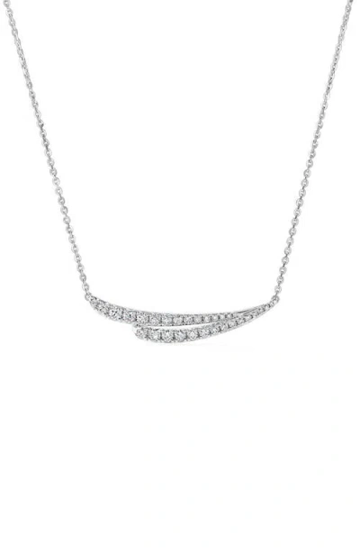 Hearts On Fire Vela Pendant Necklace In White Gold/diamond