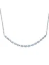 Hearts On Fire Women's Aerial Dewdrop 18k White Gold & 1.50 Tcw Diamond Medium Pendant Necklace In Metallic