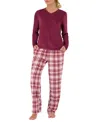Heat Holders Women's Regular Fit Pants In Pink