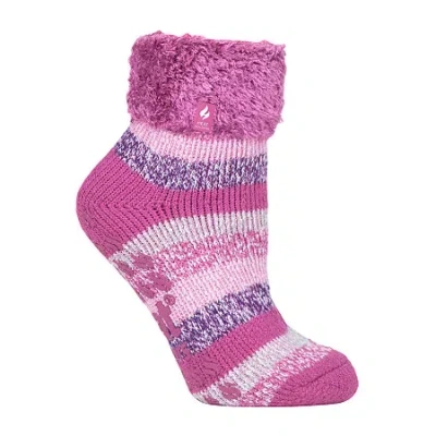 Heat Holders Annabelle Womens 1 Pair Low Cut Socks In Pink