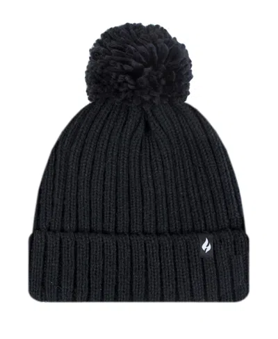 Heat Holders Arden Pom-pom Hat In Black