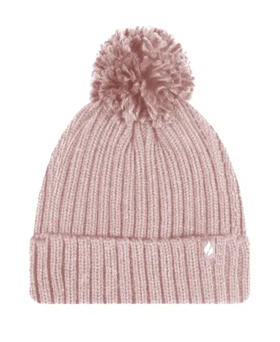 Heat Holders Arden Pom-pom Hat In Dusty Pink