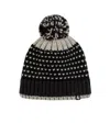 Heat Holders Arles Patterned Pom-pom Hat In Black,gray