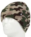Heat Holders Boys 8-16 Gavin Camouflage Knit Roll Up Hat In Green