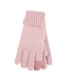 Heat Holders Cathy Touch Screen Gloves In Dusty Pink