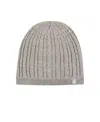 Heat Holders Lite Anna Cable Knit Hat In Cloud Gray