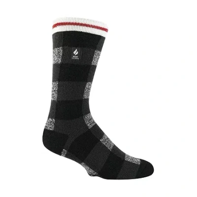 Heat Holders Lite Roy 1 Pair Crew Socks Mens In Black