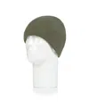 Heat Holders Men's David Flat Knit Watch Cap In Olive