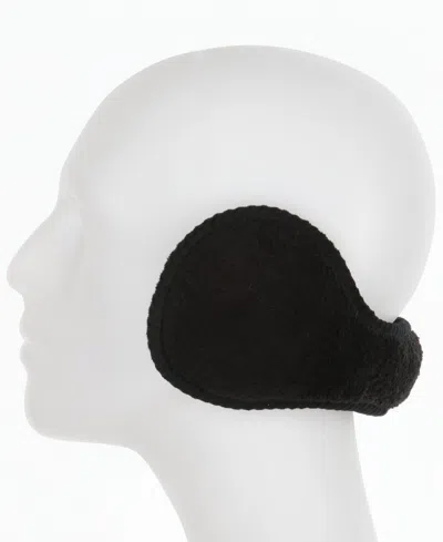 Heat Holders Men's Fleece Foldaway Heatweaver Earmuffs In Black