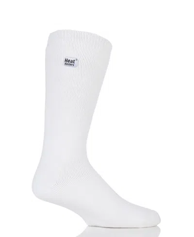 Heat Holders Men's Lite Solid Thermal Socks In White