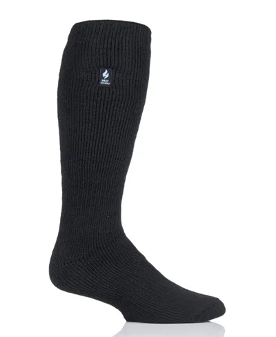 Heat Holders Men's Original Long Twist Thermal Socks In Gray