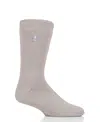 Heat Holders Men's Original Solid Thermal Socks In Light Gray