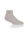 Heat Holders Men's Solid Ankle Sock In Stone