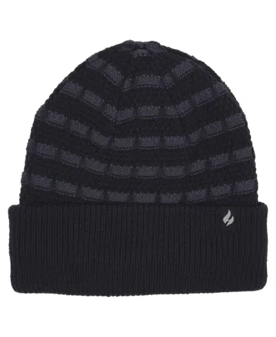 Heat Holders Men's Thermal Popcorn Stitch Ross Beanie In Multi