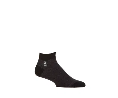 Heat Holders Men's Ultra Lite Maddox Twist Ankle Sock In Black,navy