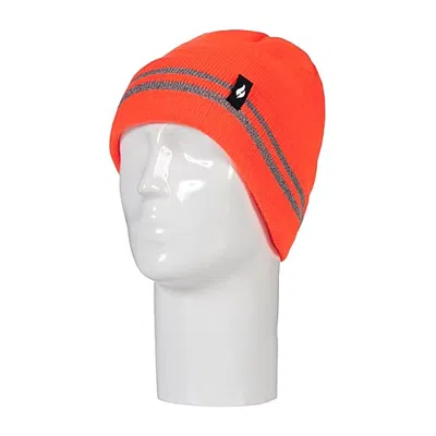 Heat Holders Mens Beanie In Orange