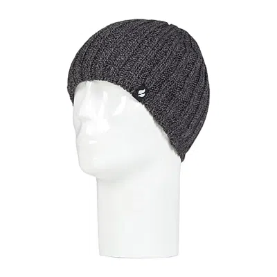 Heat Holders Mens Moisture Wicking Beanie In Gray
