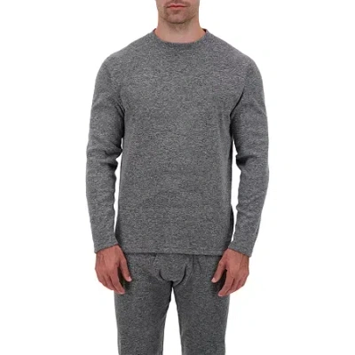 Heat Holders Mens Original Alberto Crew Neck Long Sleeve Thermal Shirt In Gray