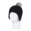Heat Holders Nikki Cosy Ears Womens Moisture Wicking Beanie In Blue