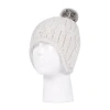 Heat Holders Nikki Cosy Ears Womens Moisture Wicking Beanie In White