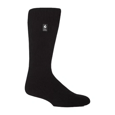 Heat Holders Original Joshua Mens 1 Pair Crew Socks In Black
