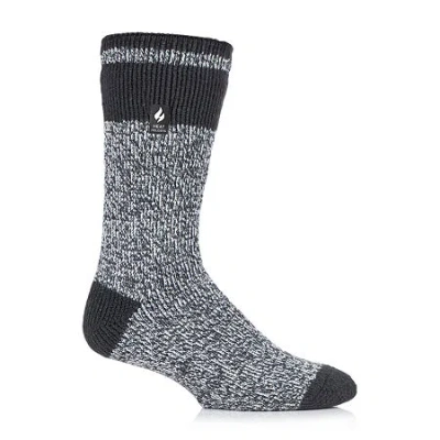Heat Holders Original Rook Mens 1 Pair Crew Socks In Gray