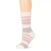 Heat Holders Original Yasmine Womens 1 Pair Crew Socks In Pink
