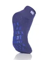 Heat Holders Twist Ankle Slipper Socks In Purple