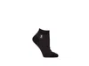 Heat Holders Ultra Lite Magnolia Twist Ankle Socks In Black,charcoal