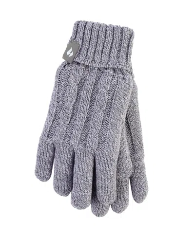 Heat Holders Women's Gloves In Gray