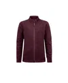 Heat Holders Women's Jasmine Zip Jacket In Burgundy