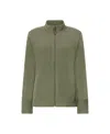 Heat Holders Women's Jasmine Zip Jacket In Green