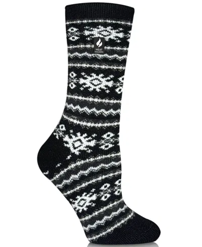 Heat Holders Women's Lite Elin Nordic Crew Socks In Multi