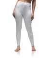 Heat Holders Women's Ultra Lite Full Length Thermal Pants In White