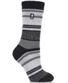 Heat Holders Women's Yasmine Multi Stripe Crew Socks In Multi