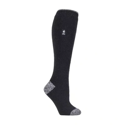 Heat Holders Womens 1 Pair Over The Calf Socks In Black