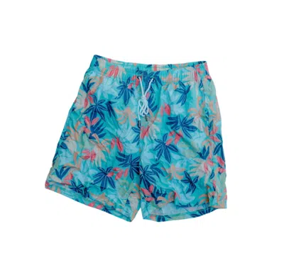 Heat Swimwear Men's Swim Trunks In Multicolor In Blue