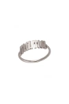 Heather Hawkins 14k Custom Script Ring In White