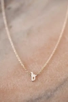 Heather Hawkins 14k White Gold Custom Initial Necklace In Multicolor