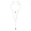 Heather Hawkins Jewelry Women's Pink / Purple Edge Of Desire Necklace - Amethyst - Gold-filled