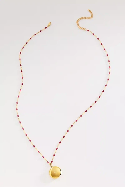 Heather Hawkins North Star Locket Necklace In Multicolor